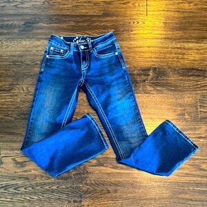 Cedar Rose Western Jeans